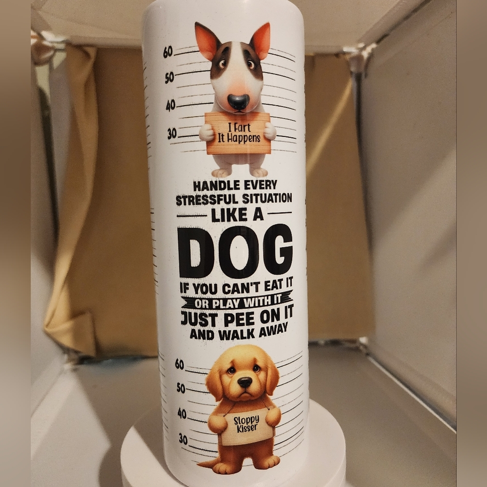 Fun handcrafted tumbler